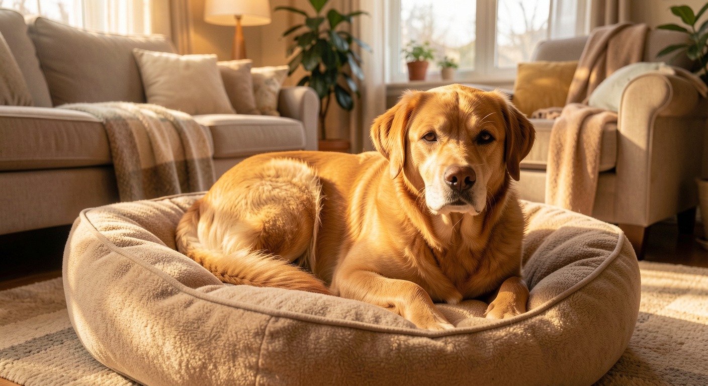 Dog-Proofing Your Home: A Room-by-Room Safety Guide 7 Rescue dog settling in new home